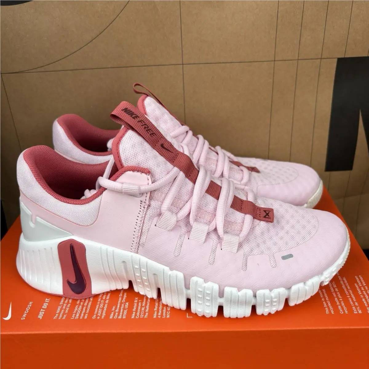 Nike Free Metcon 5 Pink Foam Nby DV3950 603 Women`s Size 11