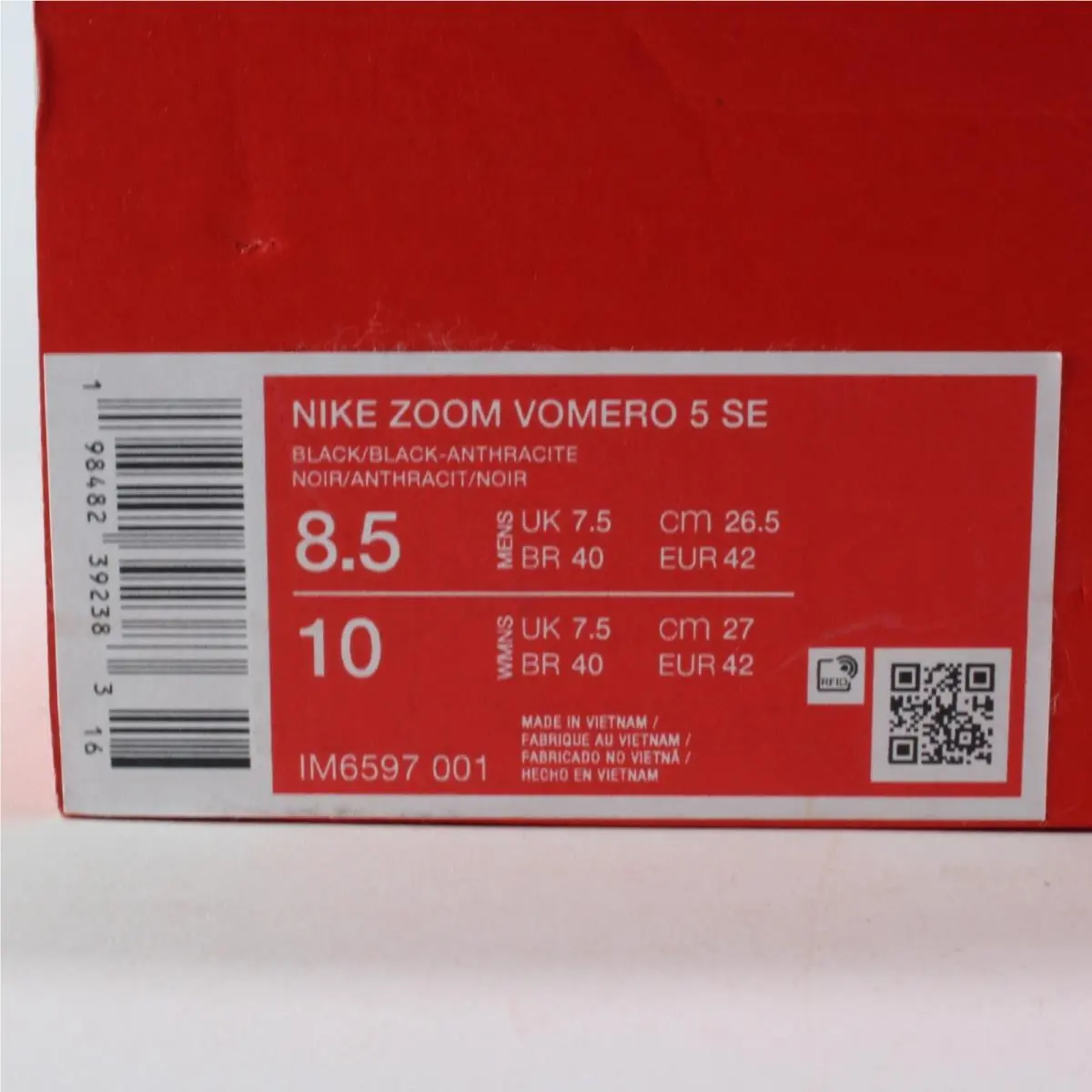 Nike shoes - Nike Zoom Vomero - Zoom Vomero - IM6597-001 - Black 9