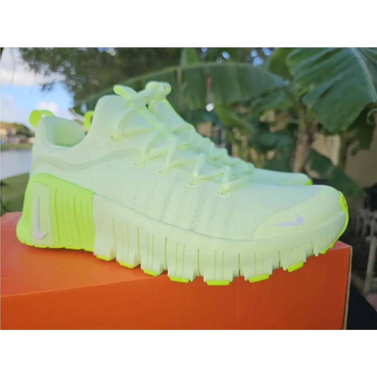Nike shoes - Nike Free Metcon - Free Metcon - FJ7126 702 - Barely Volt/White-Volt (UPC: 197862772456) 8