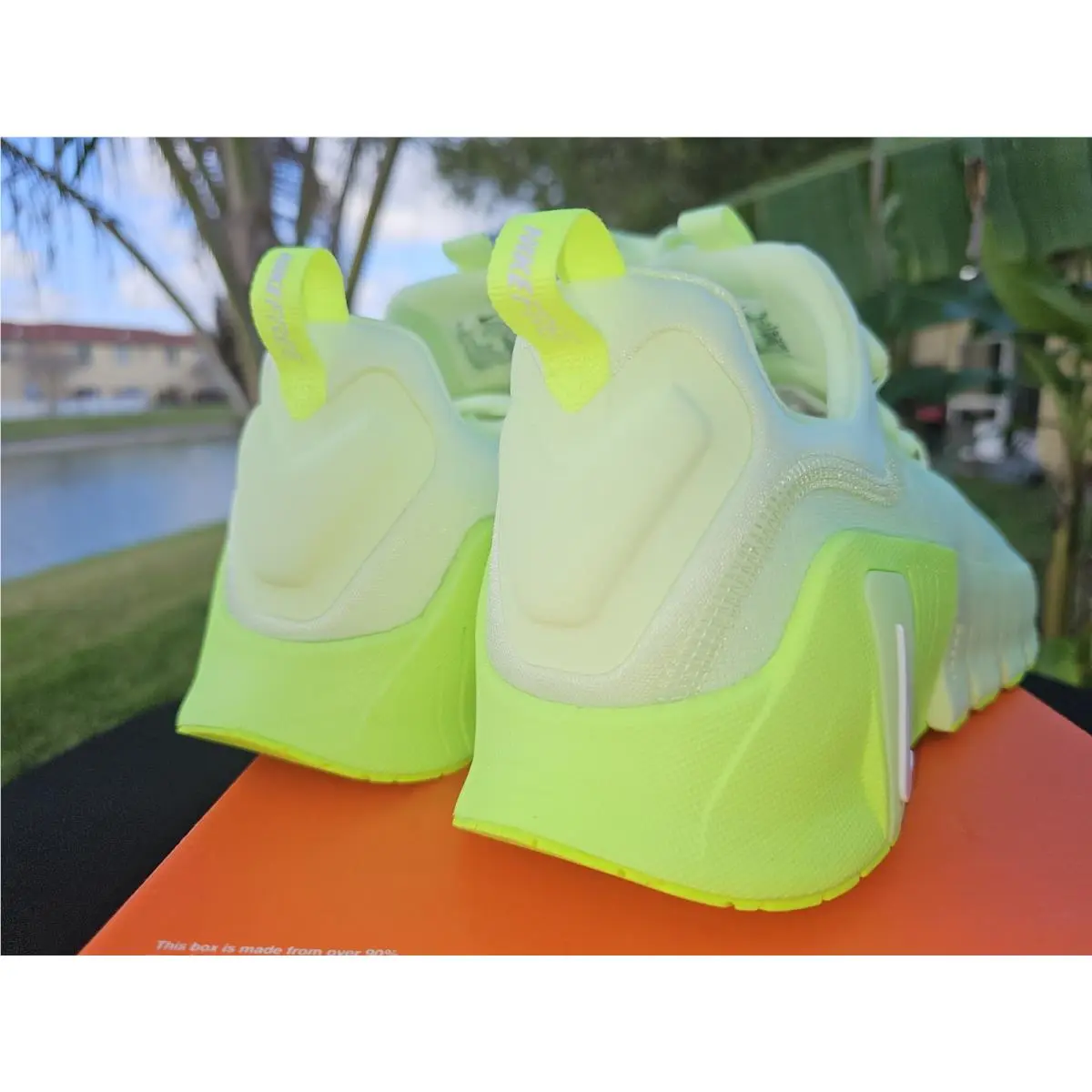 Nike shoes - Nike Free Metcon - Free Metcon - FJ7126 702 - Barely Volt/White-Volt (UPC: 197862772456) 9