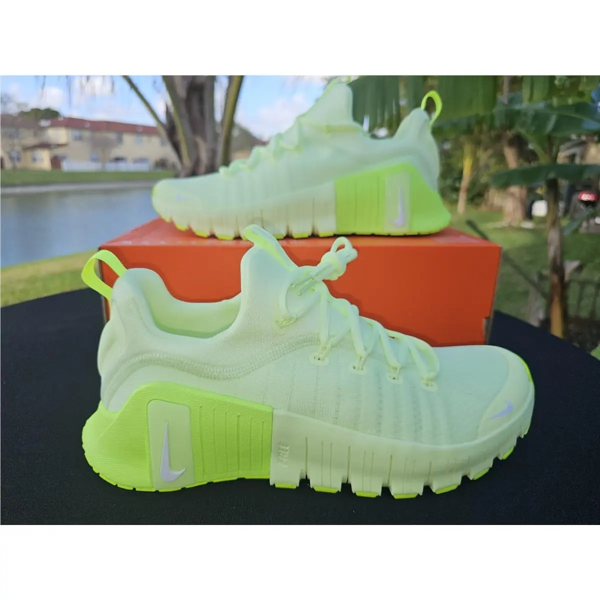 Nike shoes - Nike Free Metcon - Free Metcon - FJ7126 702 - Barely Volt/White-Volt (UPC: 197862772456) 0