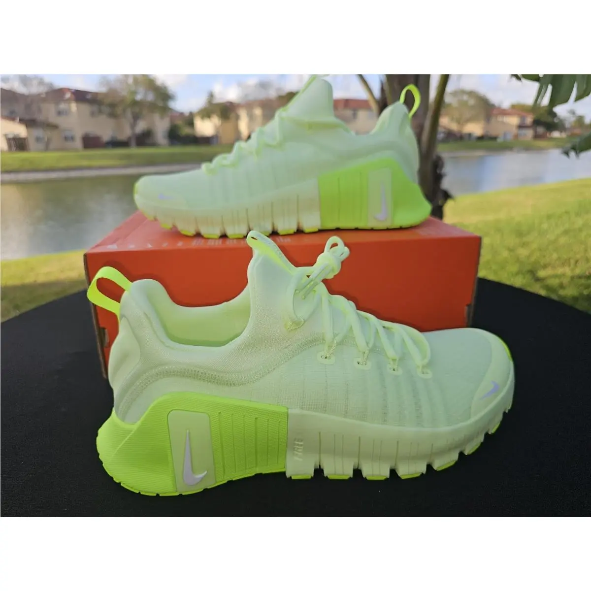 Nike shoes - Nike Free Metcon - Free Metcon - FJ7126 702 - Barely Volt/White-Volt (UPC: 197862772456) 2