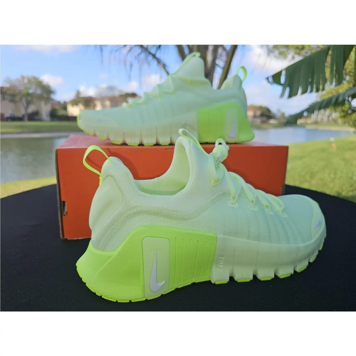 Nike shoes - Nike Free Metcon - Free Metcon - FJ7126 702 - Barely Volt/White-Volt (UPC: 197862772456) 3
