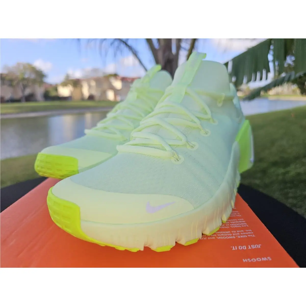 Nike shoes - Nike Free Metcon - Free Metcon - FJ7126 702 - Barely Volt/White-Volt (UPC: 197862772456) 6