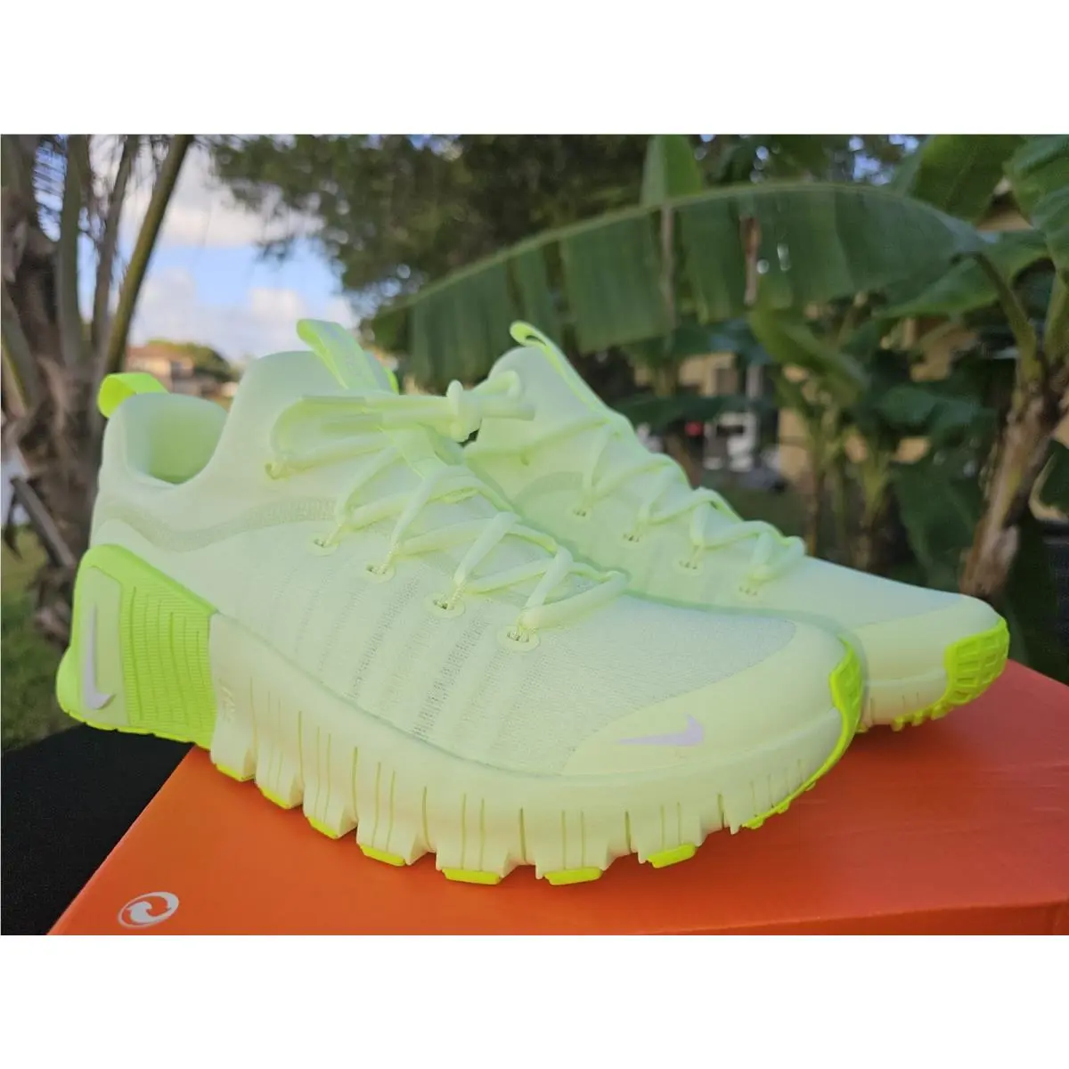 Nike shoes - Nike Free Metcon - Free Metcon - FJ7126 702 - Barely Volt/White-Volt (UPC: 197862772456) 7