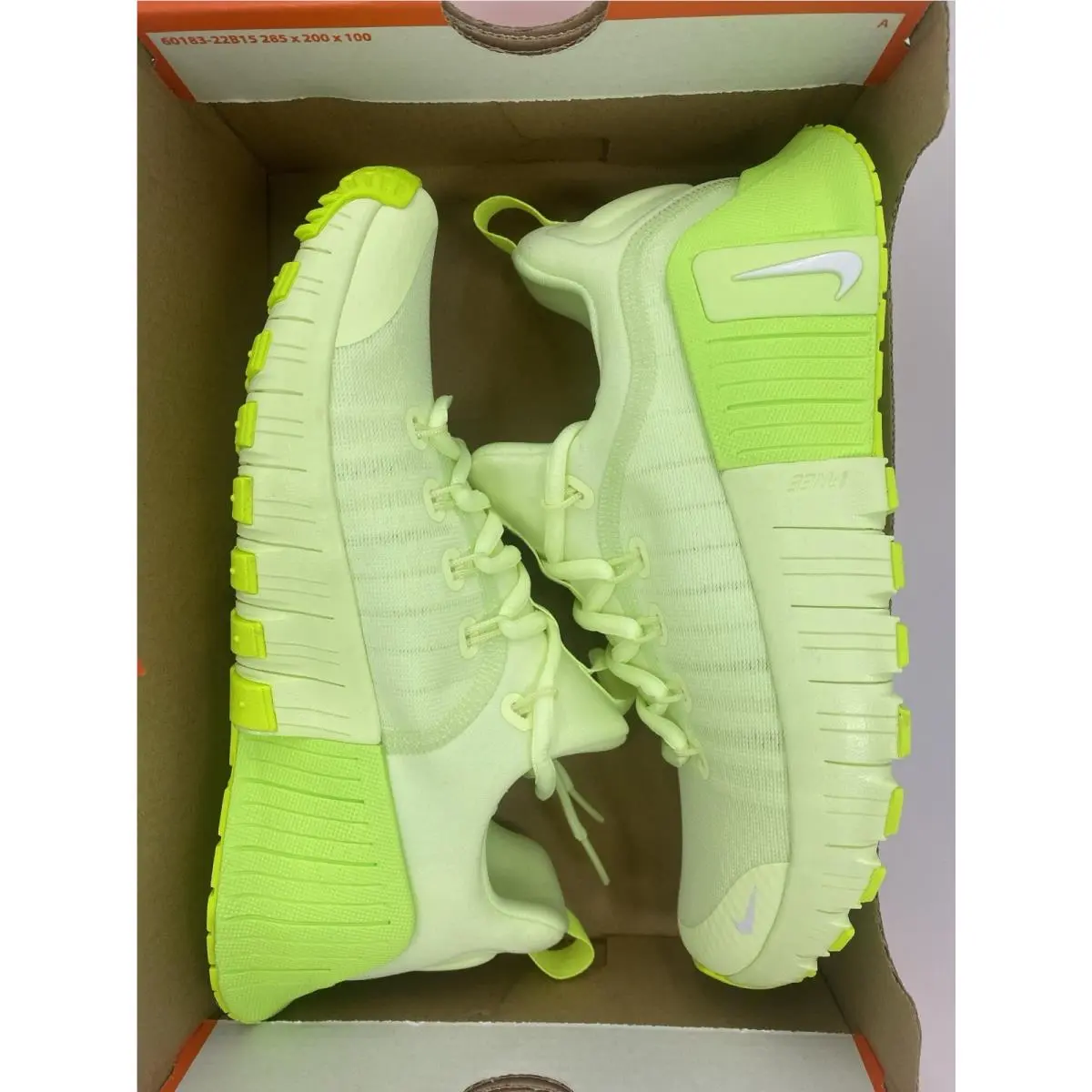 Nike shoes - Nike Free Metcon - Free Metcon - FJ7126 702 - Barely Volt/White-Volt (UPC: 197862781106) 7