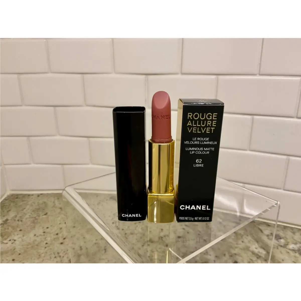 Rouge Allure Velvet Luminous Matte Lipstick Pick Your Color 62 LIBRE by Chanel