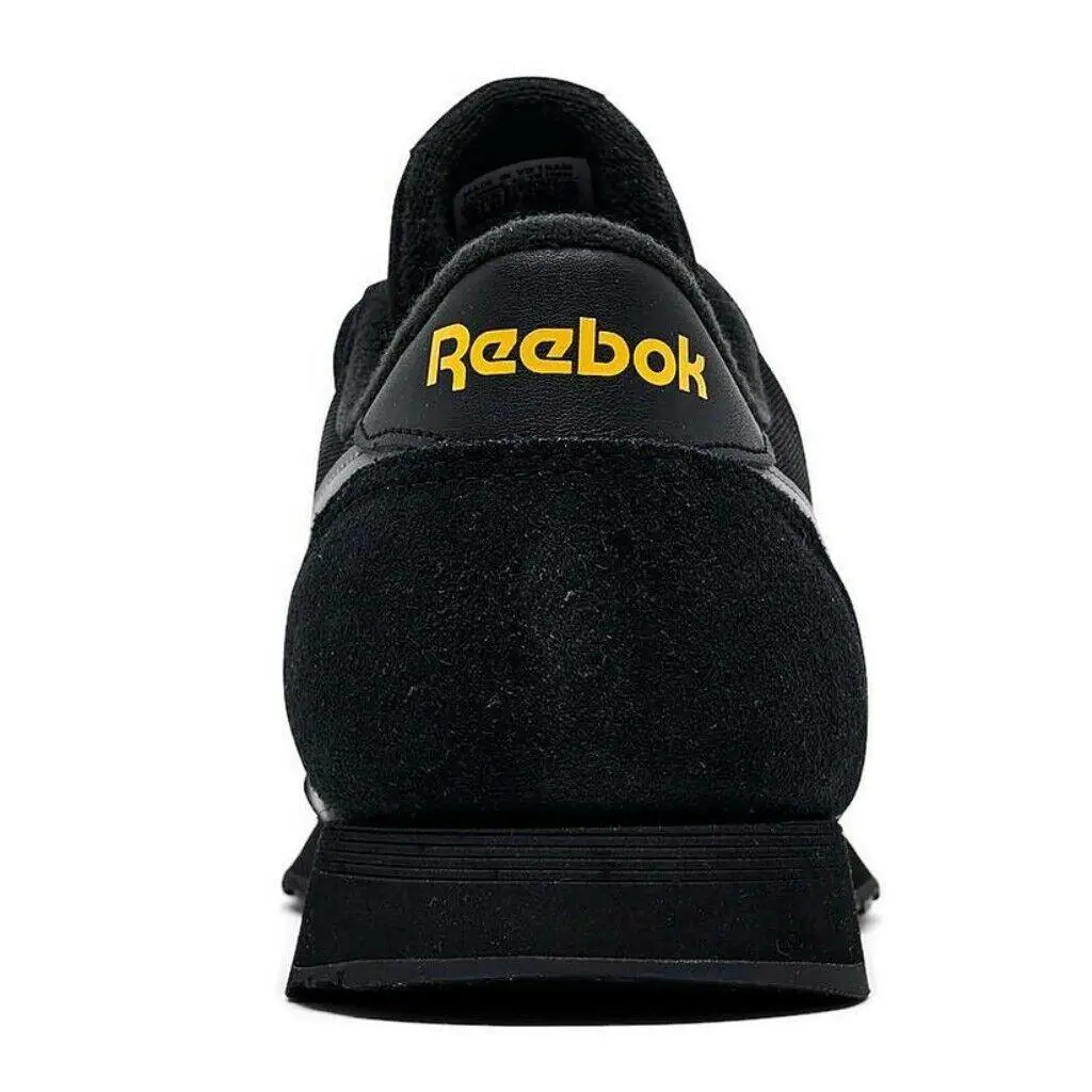 Reebok shoes - Reebok Classic Nylon - Classic Nylon - Black, Manufacturer: Black/Grey/Yellow 8
