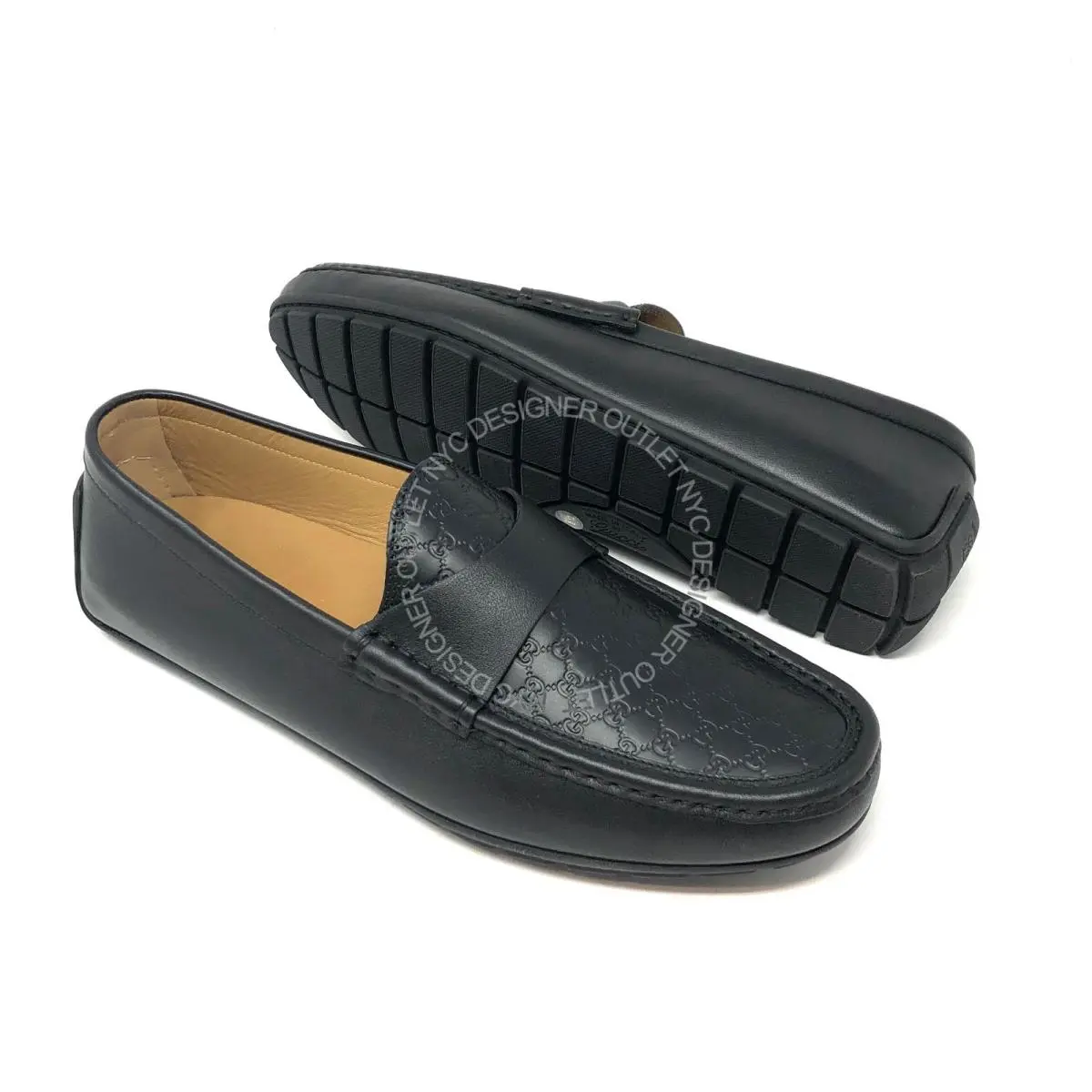Gucci Mens Leather Drivers Sizes 5.5-11.5 Gucci