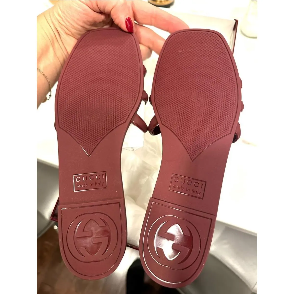 Gucci shoes - Burgundy 28