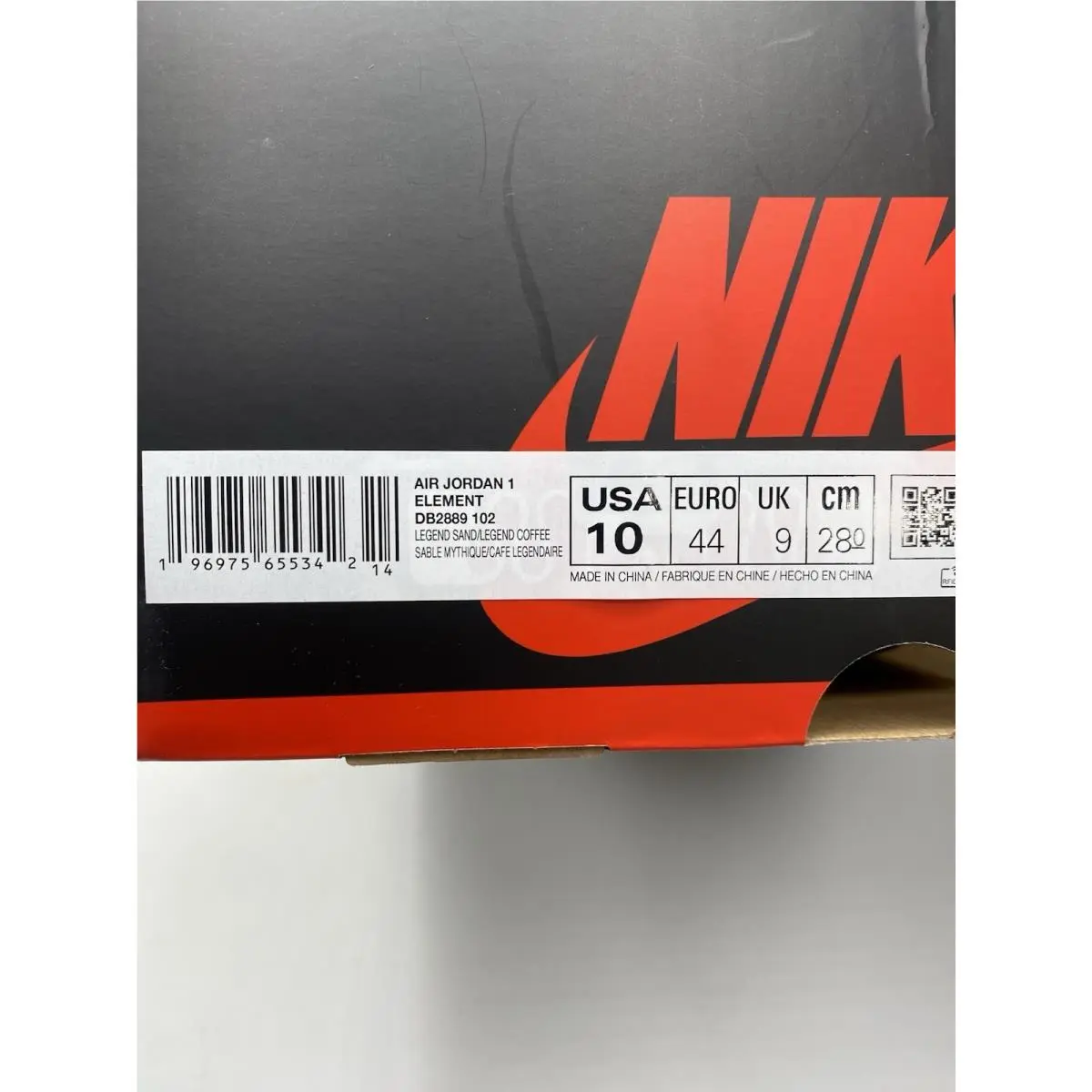 Nike shoes - Nike Air Jordan 1 - Air - DB2889 102 - Legend Sand/Legend Coffee (UPC: 196975655342) 6