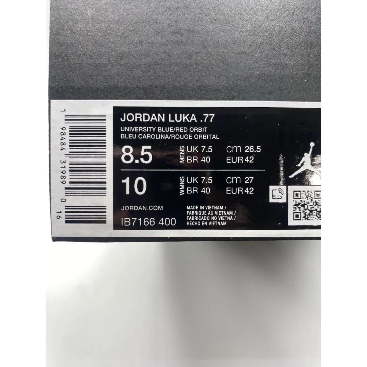 Nike shoes - Nike Jordan Luka - Luka - IB7166 400 - University Blue/Red Orbit (UPC: 198484319890) 8