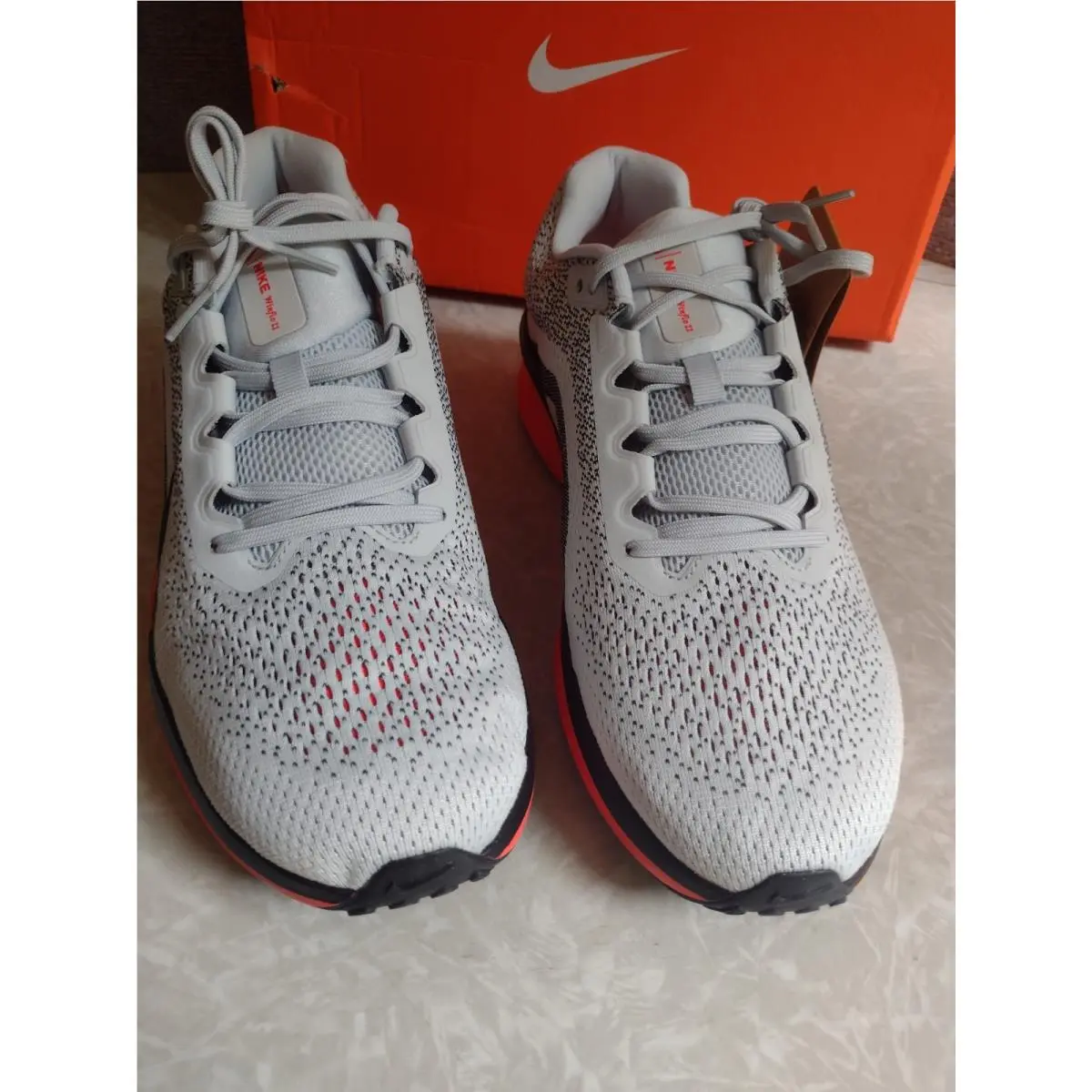 Nike shoes - Nike Air Winflo - Air Winflo - FJ9509 008 - Pure Platinum/Black (UPC: 198482089245) 6