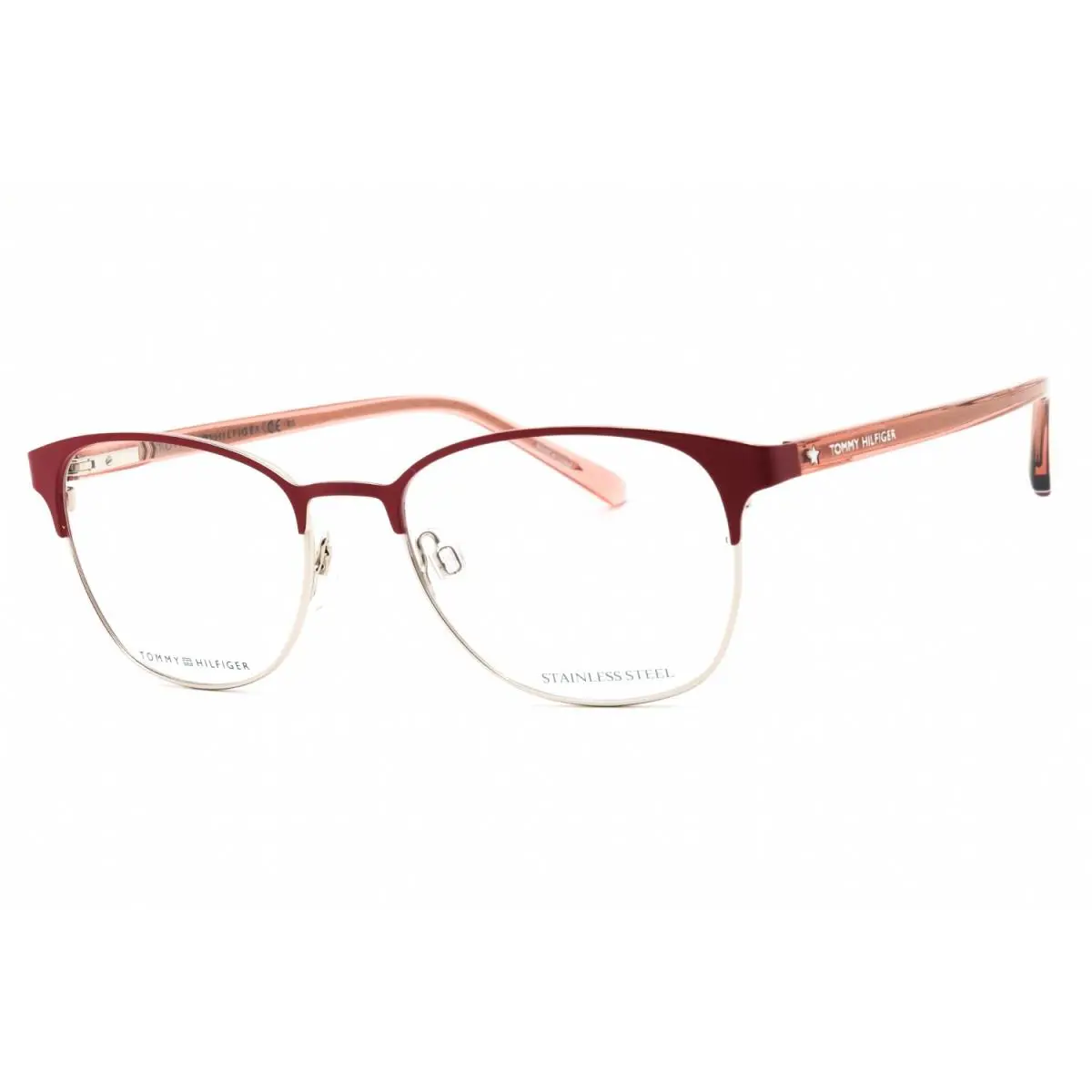 Tommy Hilfiger TH 1749 0Z3 Eyeglasses Matte Red Frame 53mm