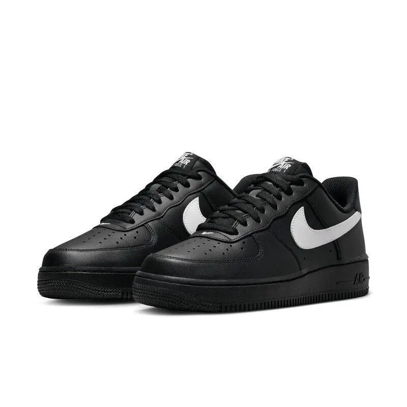 Mens Nike Air Force 1 07_BLACK/WHITE-BLACK FZ0627-010-SIZE 10.5 - BLACK/WHITE-BLACK