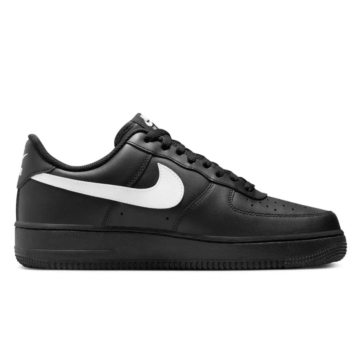 Men`s Size 11 - Nike Air Force 1 `07 Black/white-black Shoes FZ0627 010
