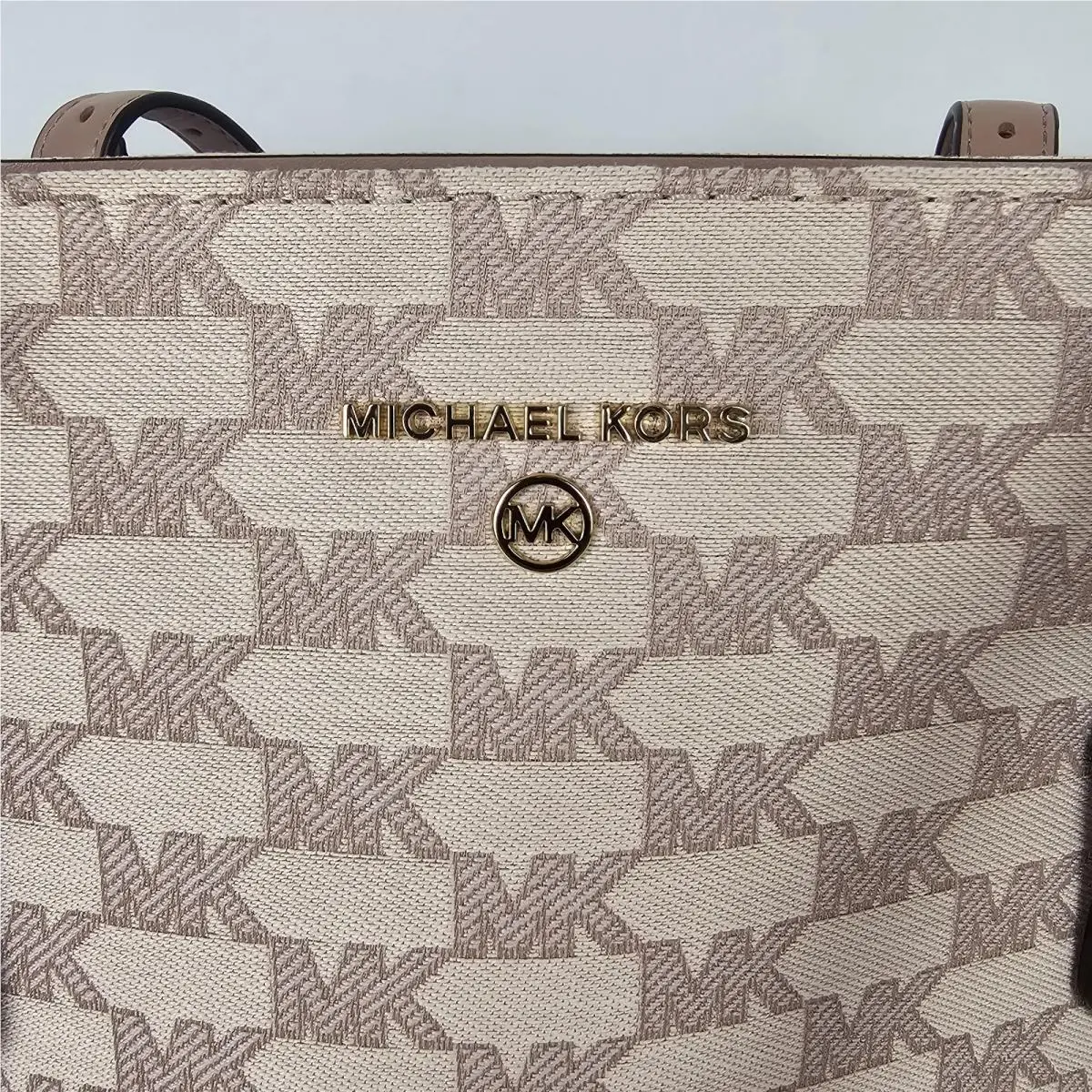 Aria Large Tote Power Blush Mk Lg Tote 004 by Michael Kors