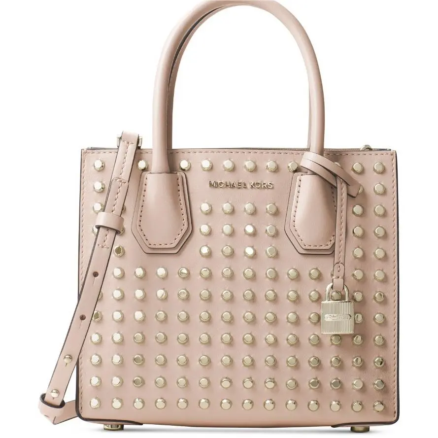 Kors Studio Mercer Studded MD Messenger Ballet Bag by Michael Kors