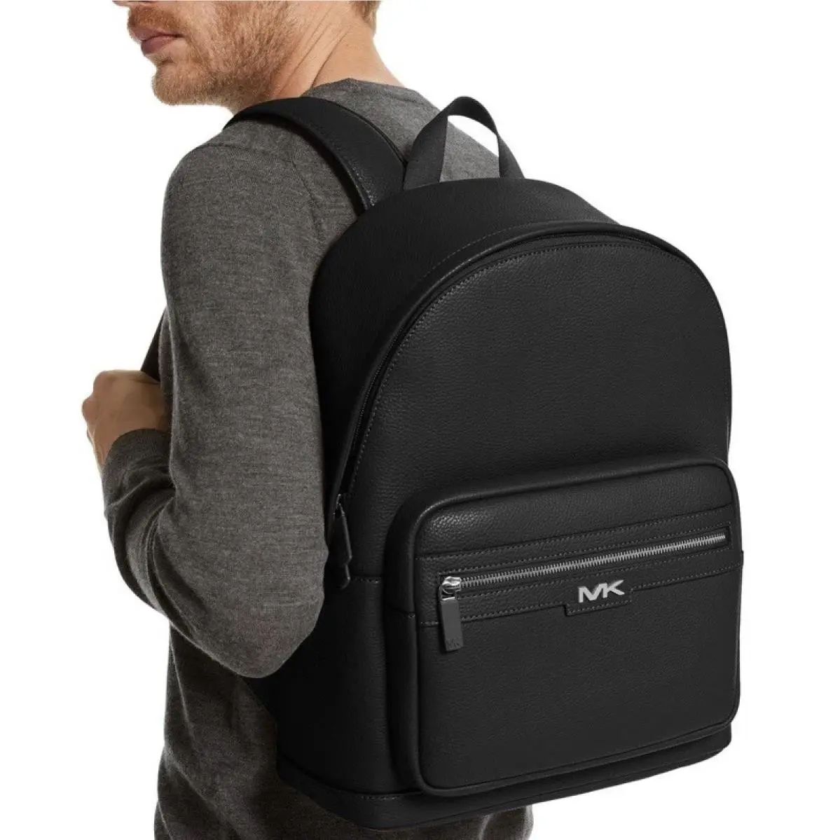 Black Backpack Malone Unisex Michael Kors Large Nylon