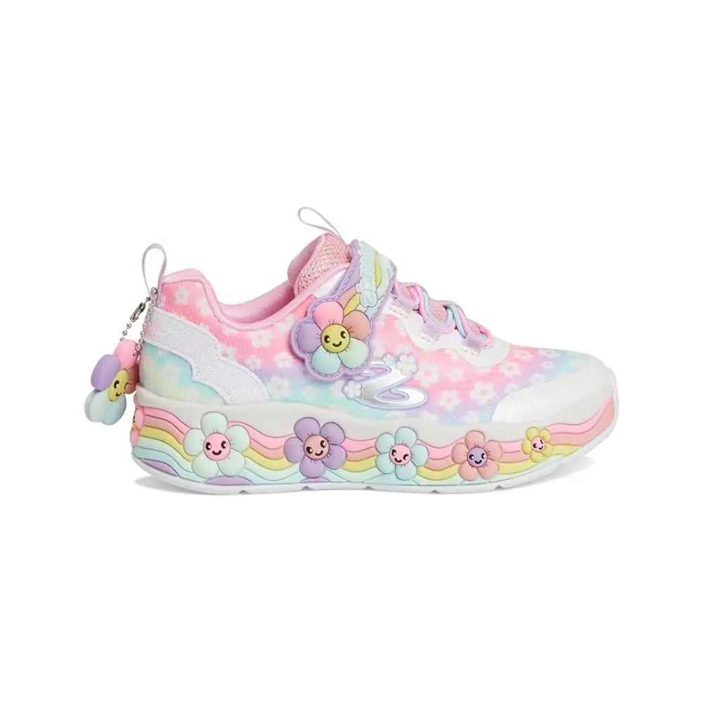 Skechers Girls Flower Friends Kid`s Sneakers White Multi
