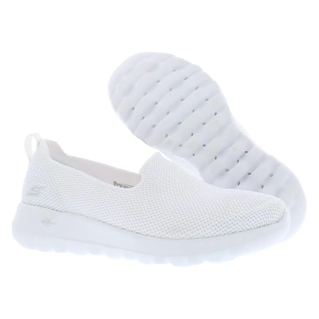 Skechers Go Walk Joy Sensational Day Womens Shoes - White, Main: White