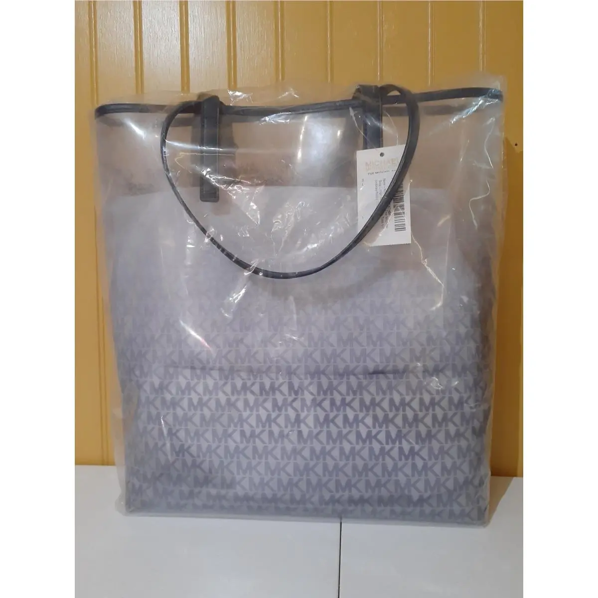 The Michael Bag Large North/south Tote Chambray/navy Bag by Michael Kors