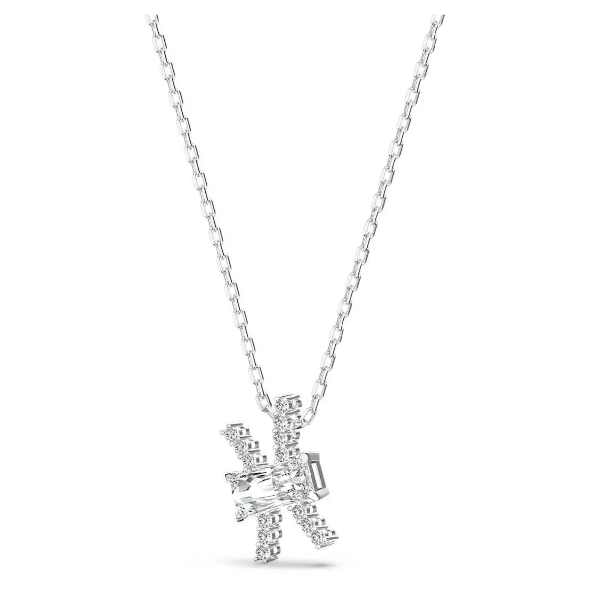 All Zodiac Symbols Pendant Necklace Jewelry Collection Clear Crystals Pisces: Feb - Mar by Swarovski