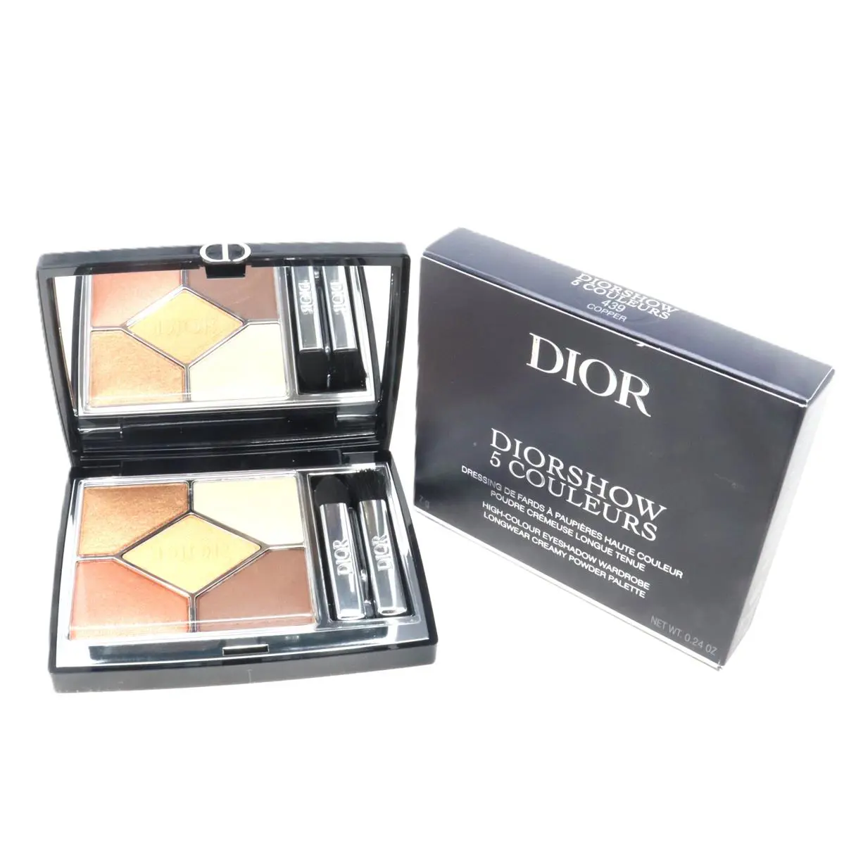 show 5 Couleurs Eye Shadow Palette 0.24oz/7g 439 Copper by Dior