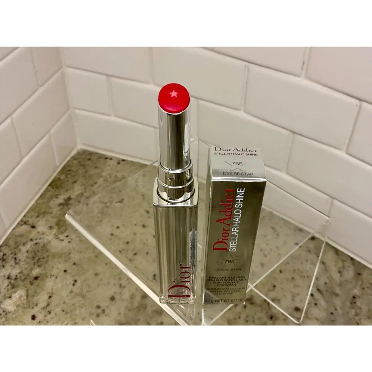Addict Stellar Halo Shine Lipstick 765 DESIRE STAR-W/BOX by Dior