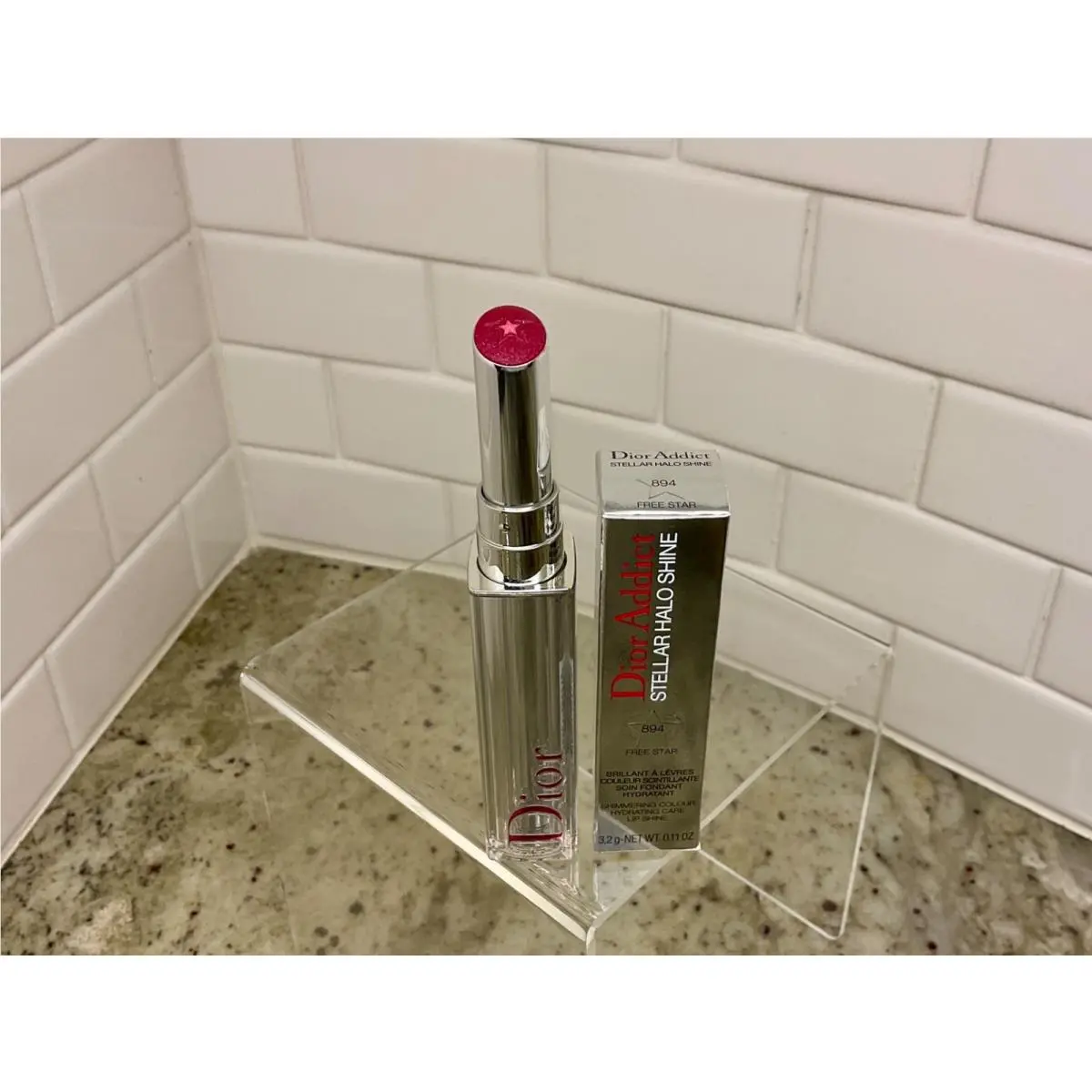 Addict Stellar Halo Shine Lipstick 894 FREE STAR-W/BOX by Dior