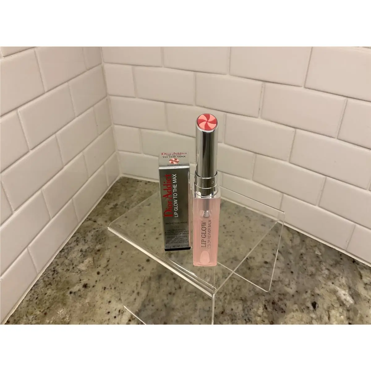 Addict Lip Glow To The Max 212 ROSEWOOD-W/BOX by Dior