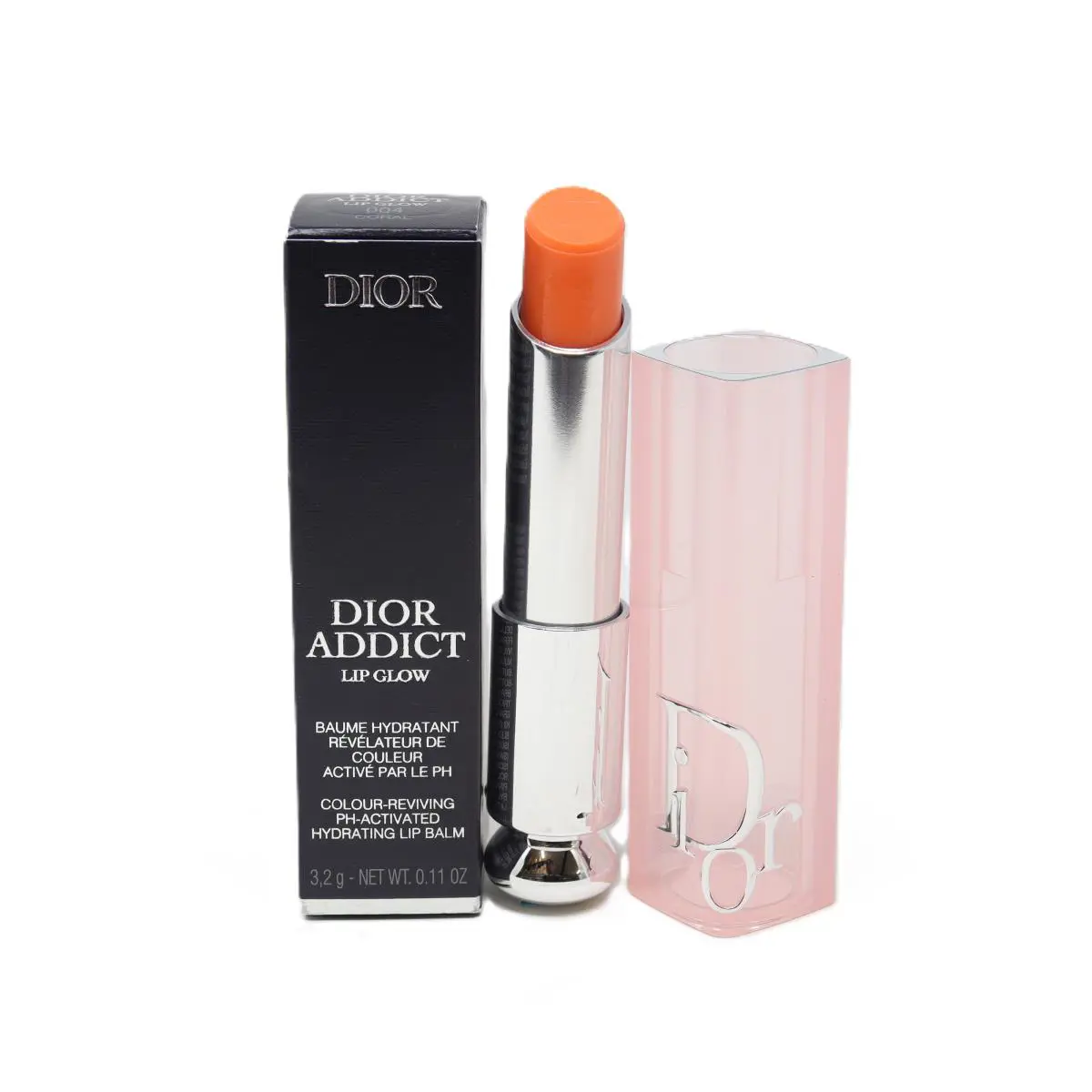 Addict Lip Glow 3.2g/0.11oz 004 Coral by Dior