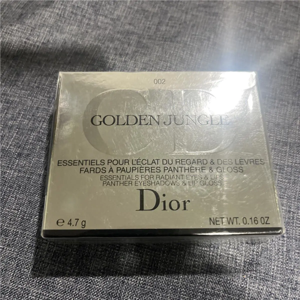 Dior Golden Jungle Palette Eyeshadow Trio Lipgloss 002 Golden Browns