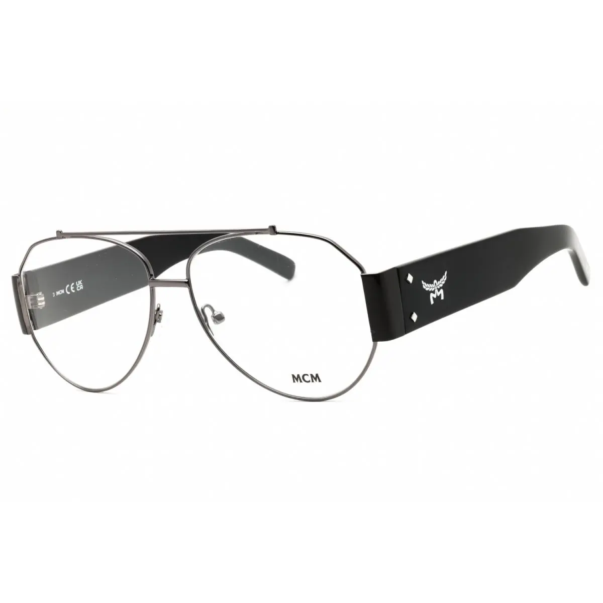 Mcm MW5001 008 Eyeglasses Shiny Gunmetal Frame 58mm