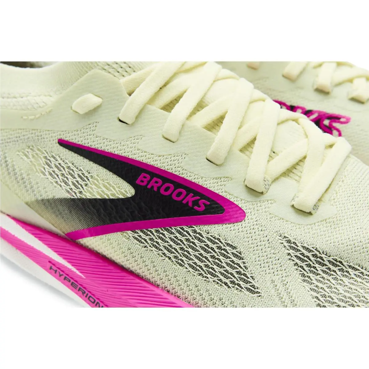 Brooks shoes - Blanc/Acid Lime/Blue 25