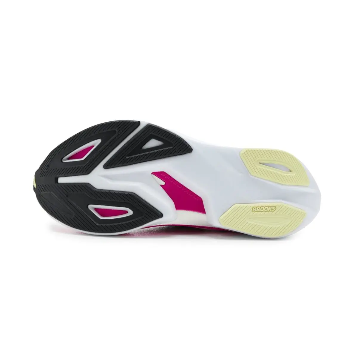 Brooks shoes - Blanc/Acid Lime/Blue 24