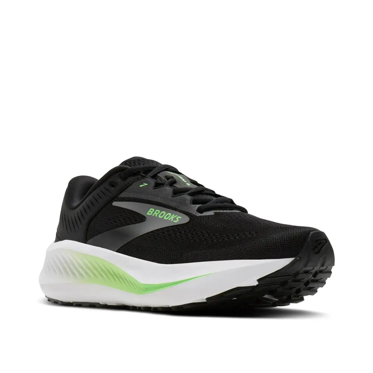 Brooks shoes - Black & Green 5
