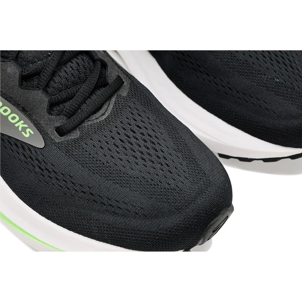 Brooks shoes - Black/Grey/Green 11