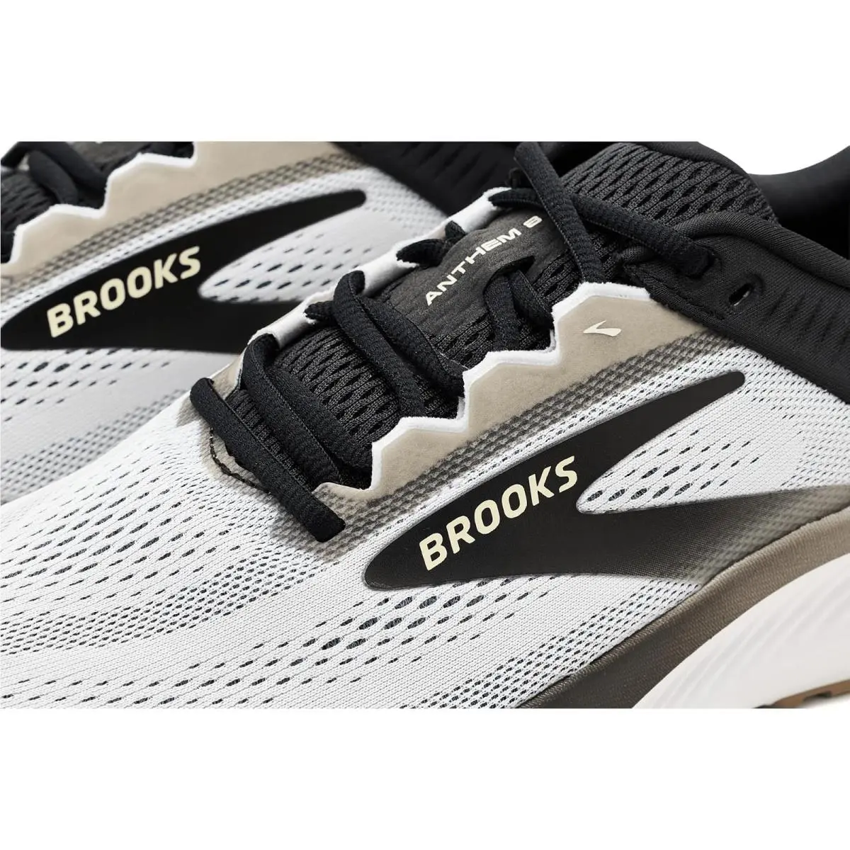 Brooks shoes - Black/Grey/Green 46