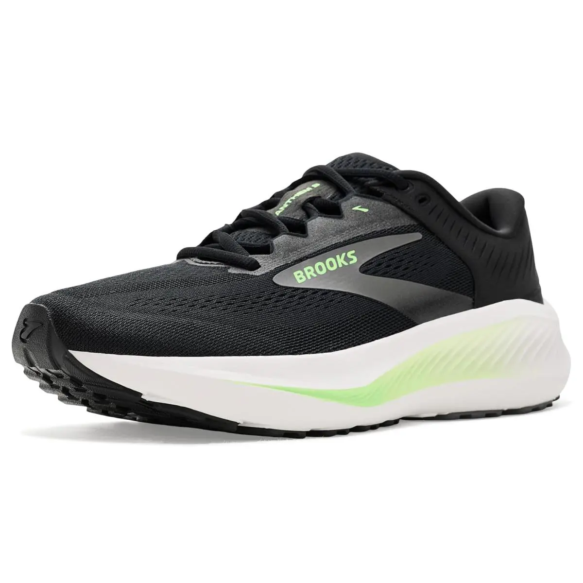 Brooks shoes - Black/Grey/Green 6