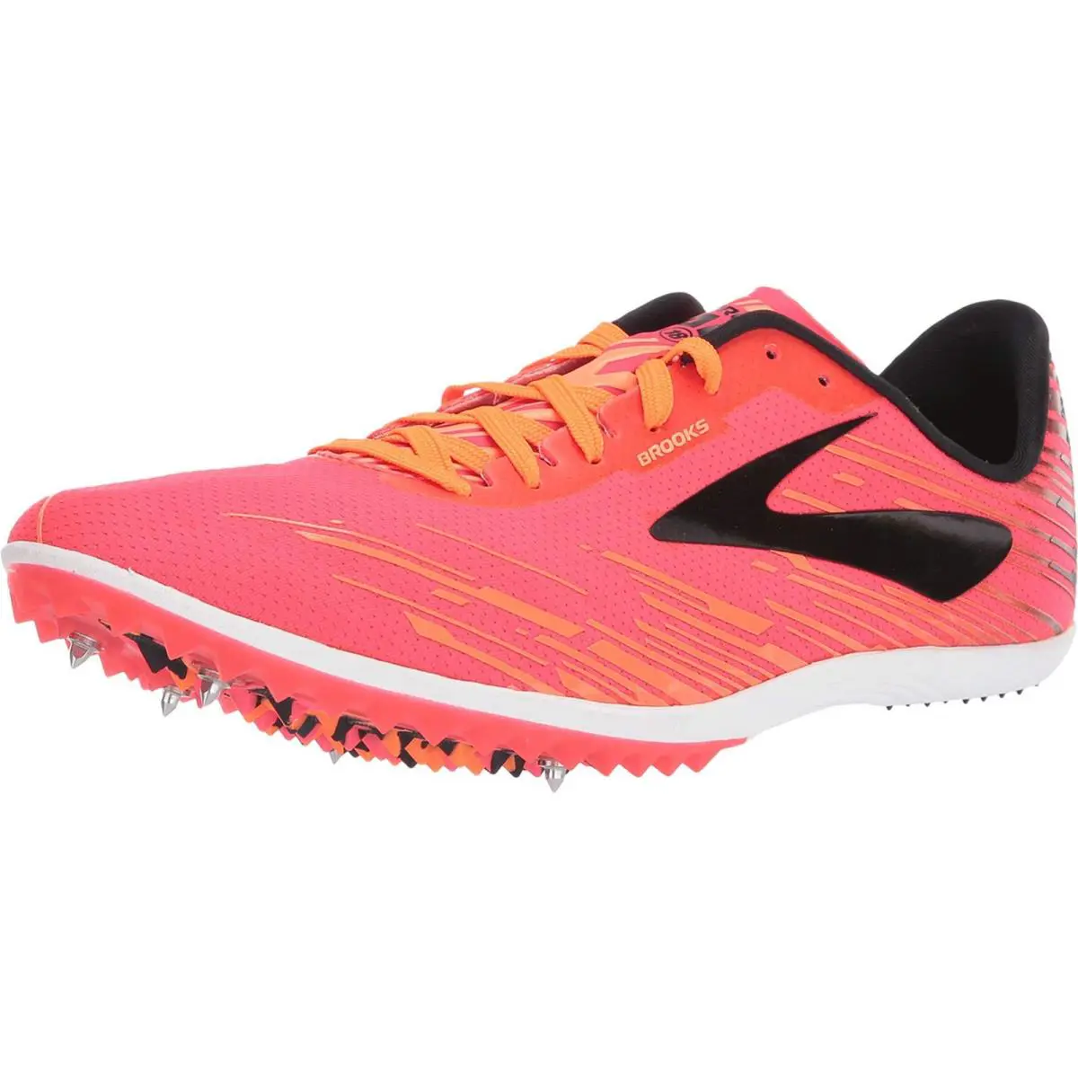 Brooks Womens` Mach-18 Shoes - Pink/orange/black - Pink/Orange/Black