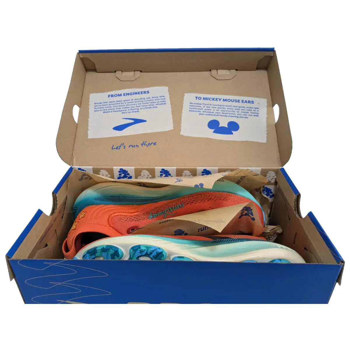 Brooks shoes - GTS 25 Moana Brooks - GTS Moana - 120548 1B 873 - Orange & Teal 2