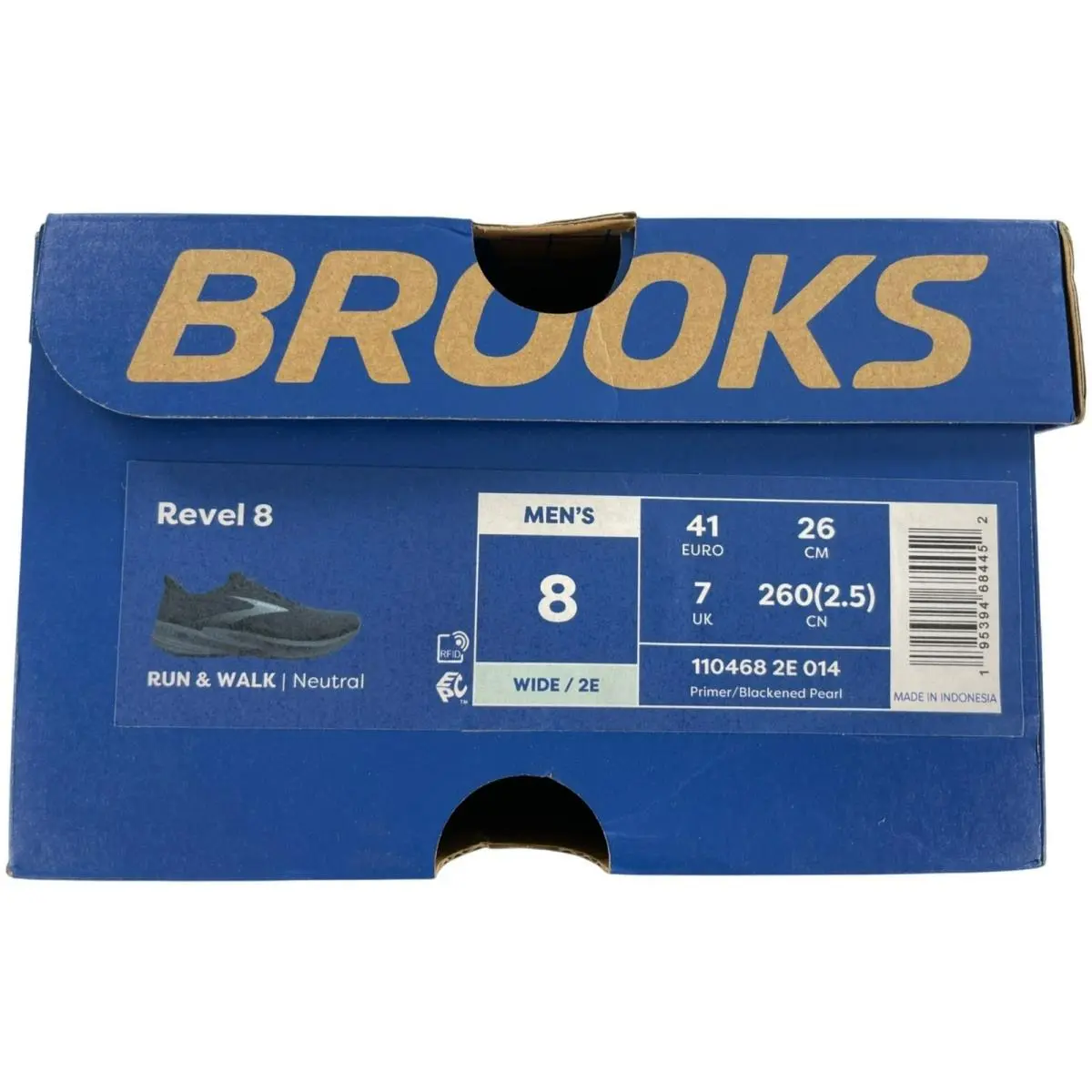 Brooks shoes - Brooks Revel 8 - Revel - 110468-1D-014 - Black 9