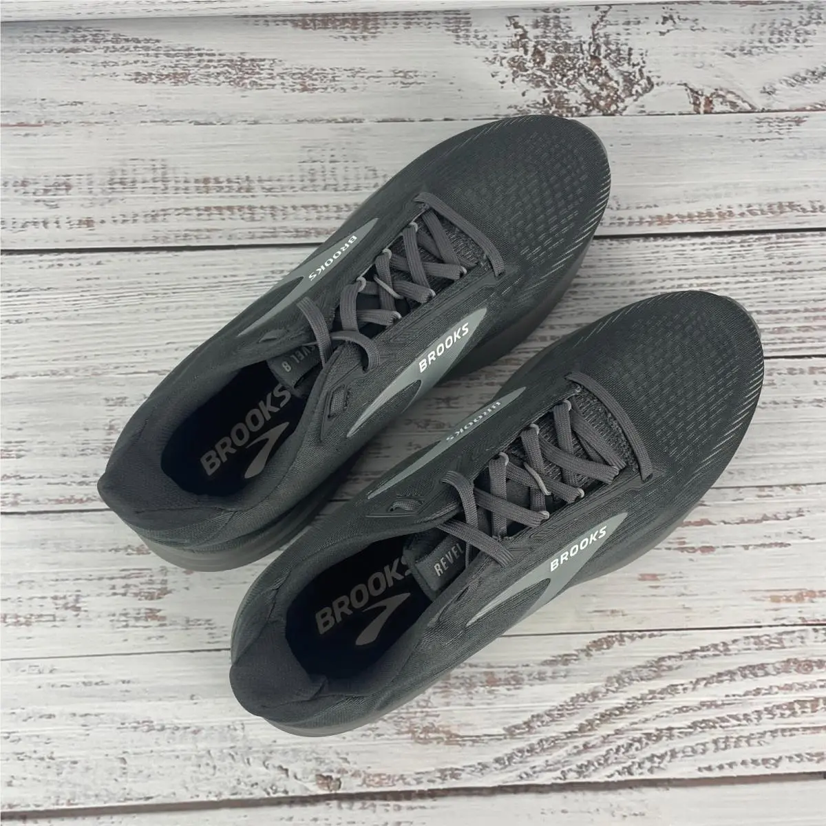 Brooks shoes - Brooks Revel 8 - Revel - 110468-1D-014 - Black (UPC: 195394684575) 5