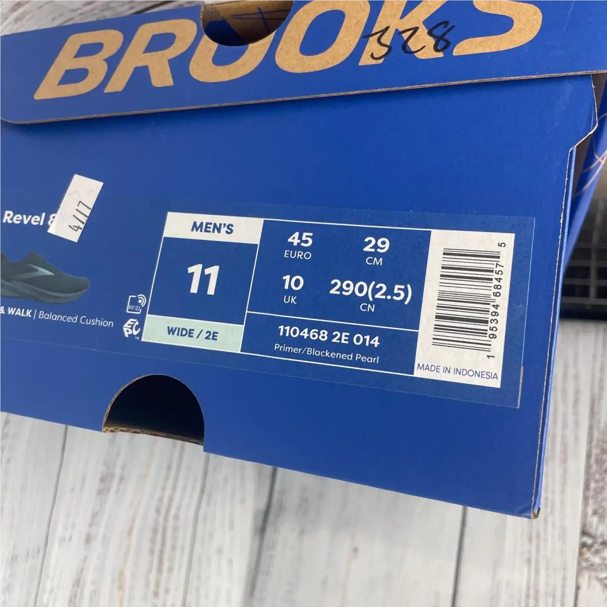 Brooks shoes - Brooks Revel 8 - Revel - 110468-1D-014 - Black (UPC: 195394684575) 9