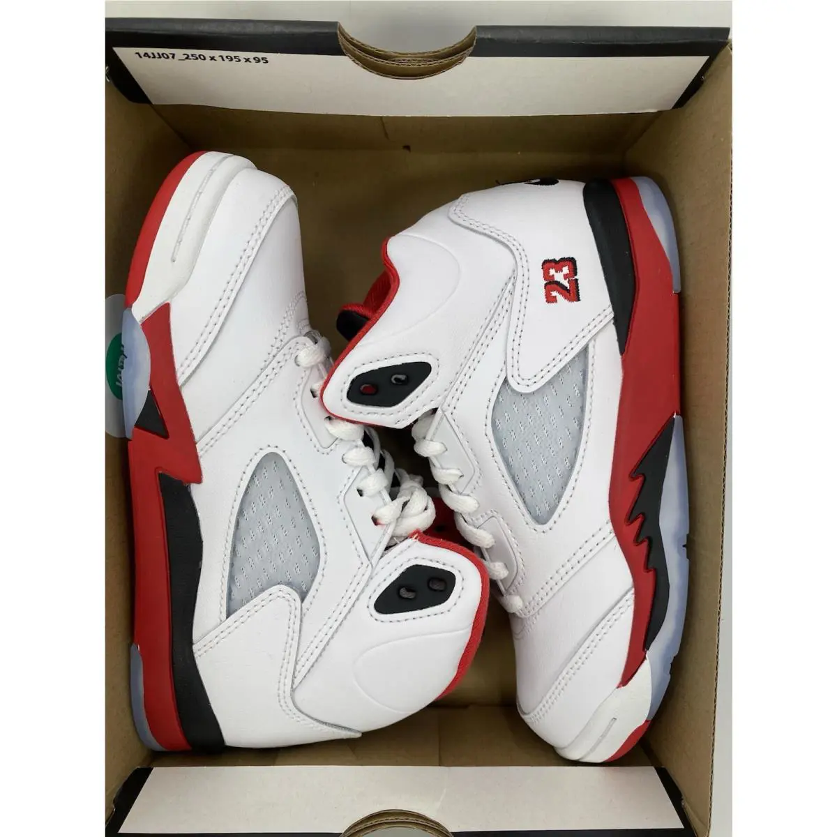 Nike shoes - White/Fire Red 7