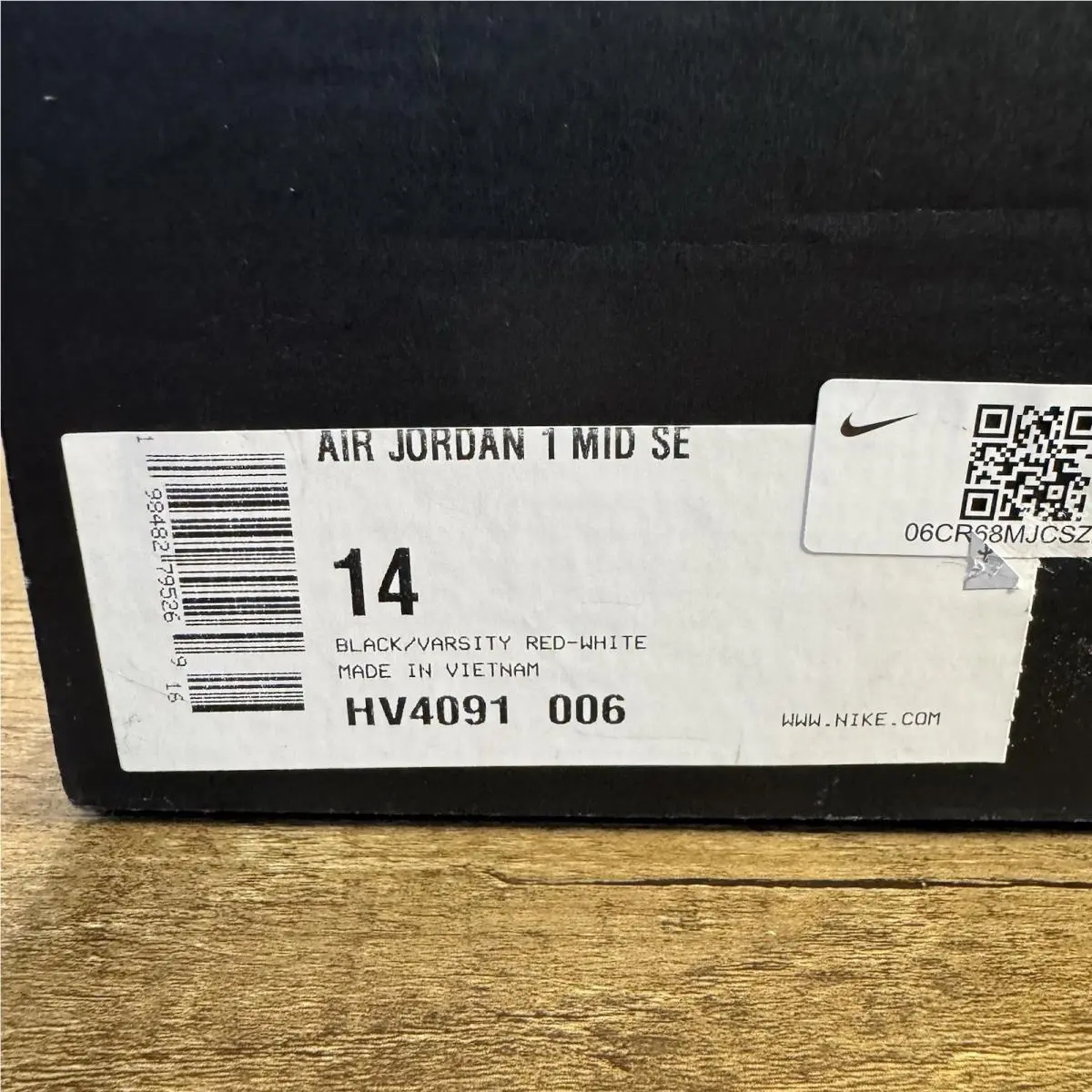 Nike shoes - Air Jordan 1 - Air - HV4091-006 - Red 0