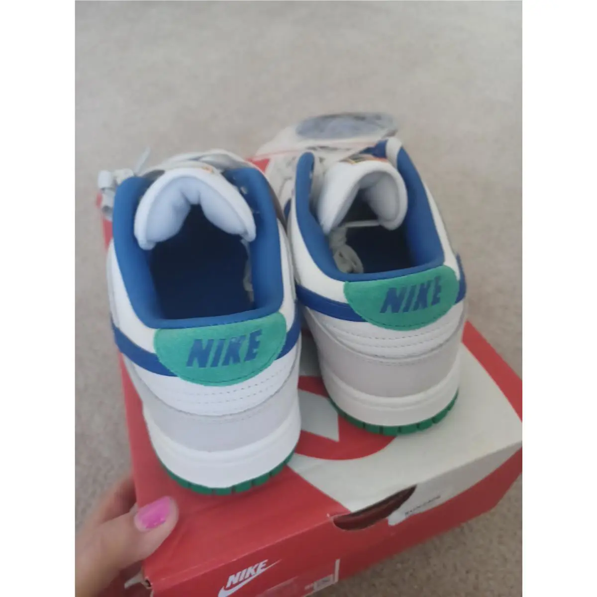 Nike shoes - Nike Dunk - Dunk - FB7910-100 - White (UPC: 0197596375657) 4