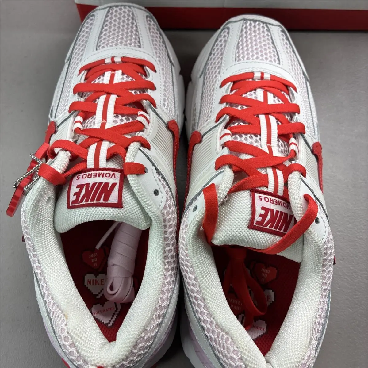 Nike shoes - Nike LT - HV5171 121 - Summit White/LT Crimson (UPC: 197860647435) 2