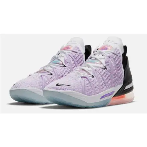 Nike Lebron 18 Graffiti Blue Multi-color Size 10.5 Men CQ9284-900 Basketball